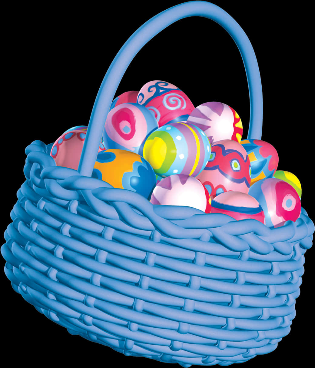 A Basket Full Of Eggs