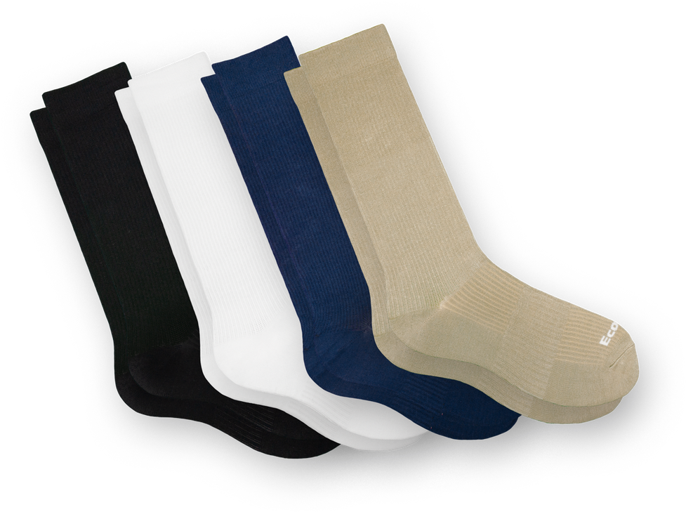 A Group Of Socks On A Black Background