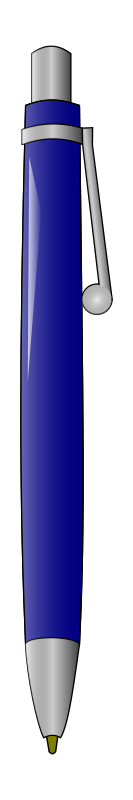 A Blue Cylinder With A Black Background