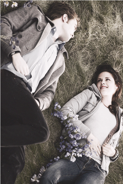 Edward And Bella Meadow, Hd Png Download