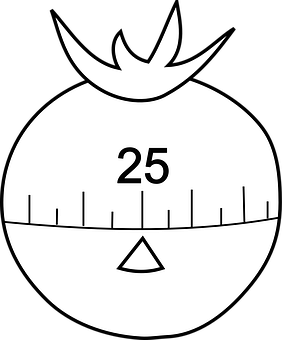 A White Circle With A Number On It