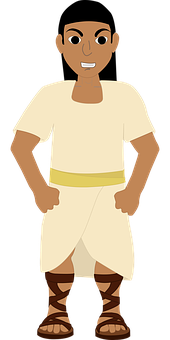 A Man In A White Shirt