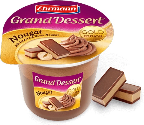 Ehrmann Grand Dessert Nougat, Hd Png Download
