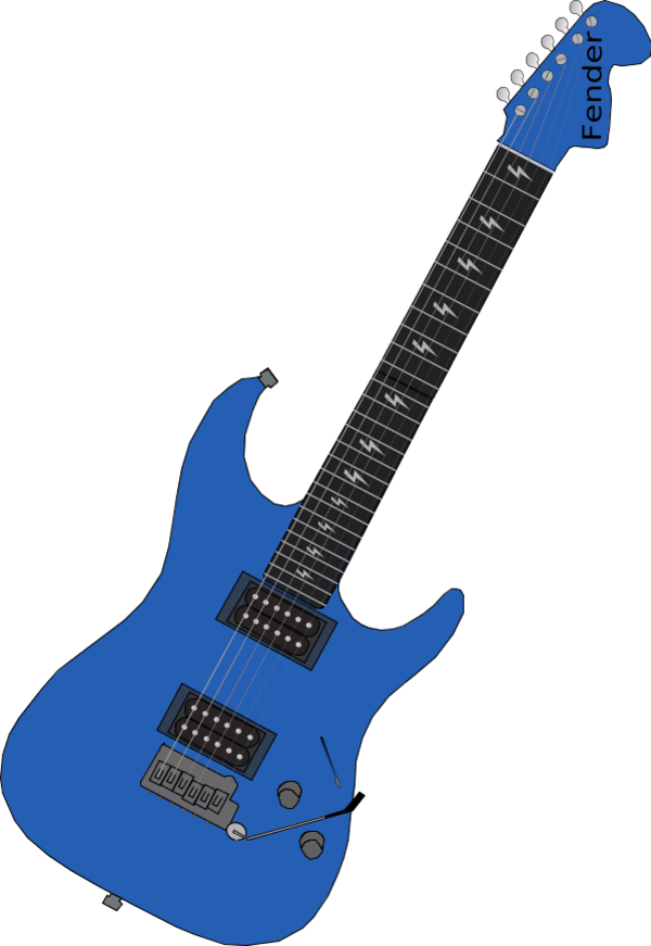 Electric Guitar Png 600 X 871