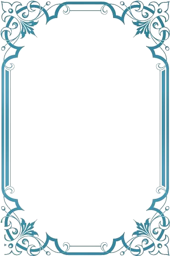 A Blue And Black Border