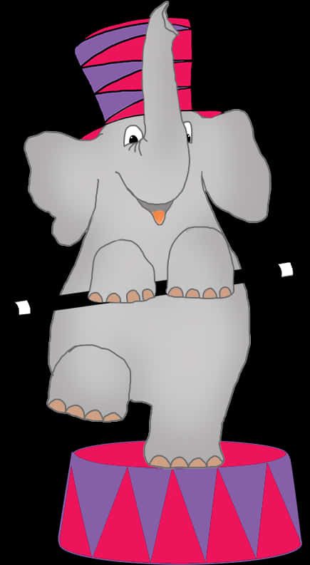 A Cartoon Of An Elephant