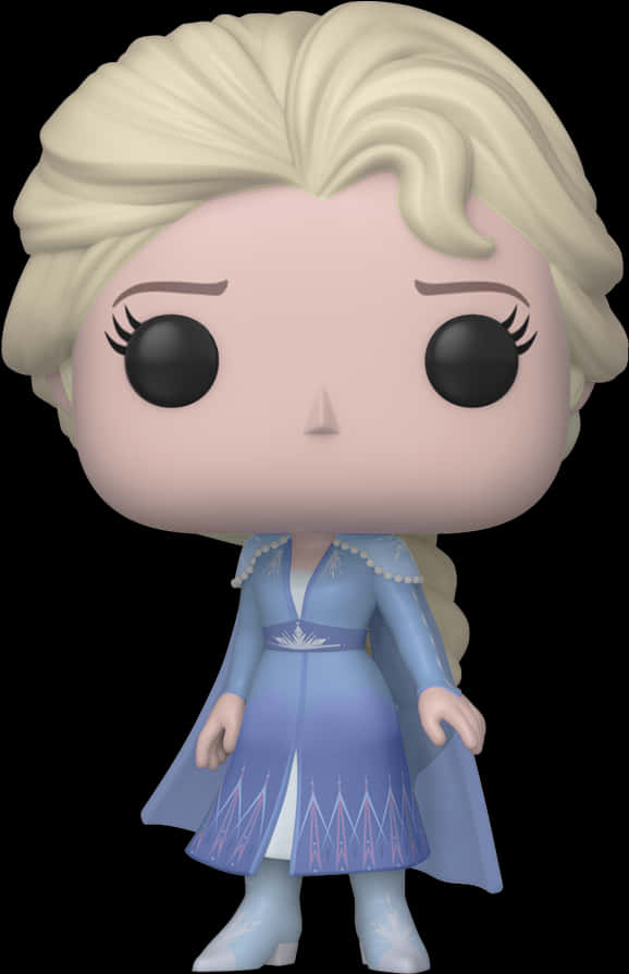 A Toy Figure Of A Frozen Queen