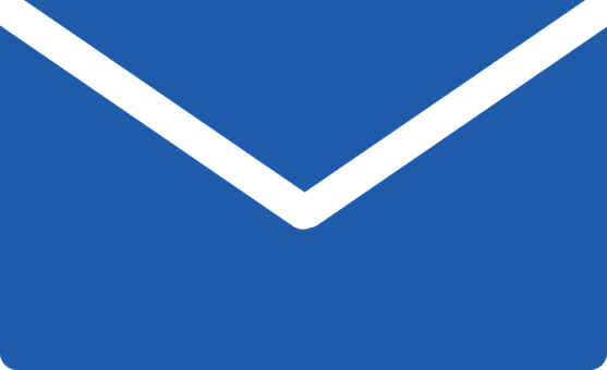 A Blue And Black Envelope