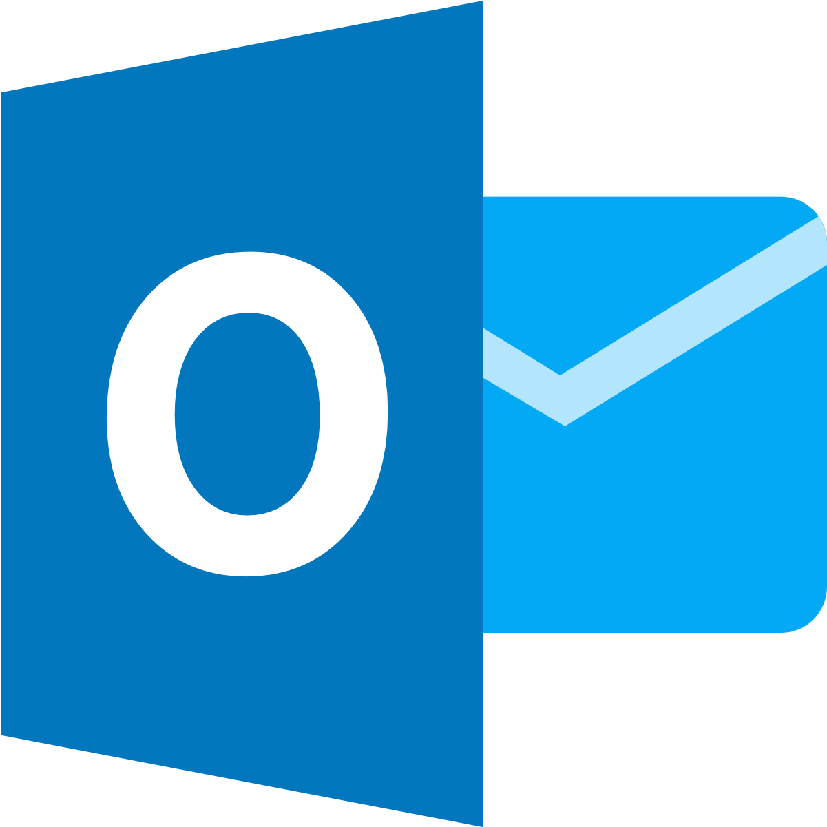 A Blue Square With A White Letter And A White Letter