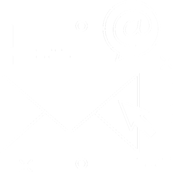 Email Icon White Png 600 X 595