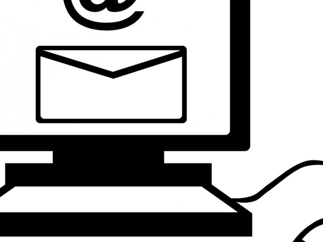 Email Icon White Png 640 X 480