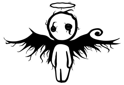 A Black Background With Small Circles