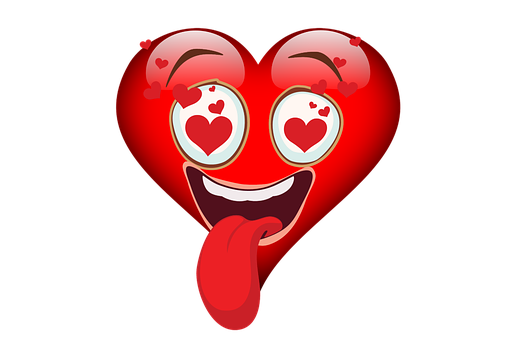 Tongue Out Heart Emoji