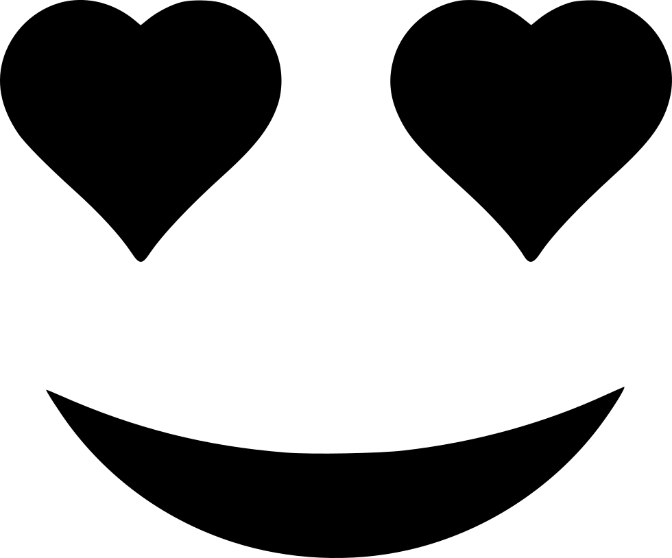 A Black And White Image Of A Smiley Face