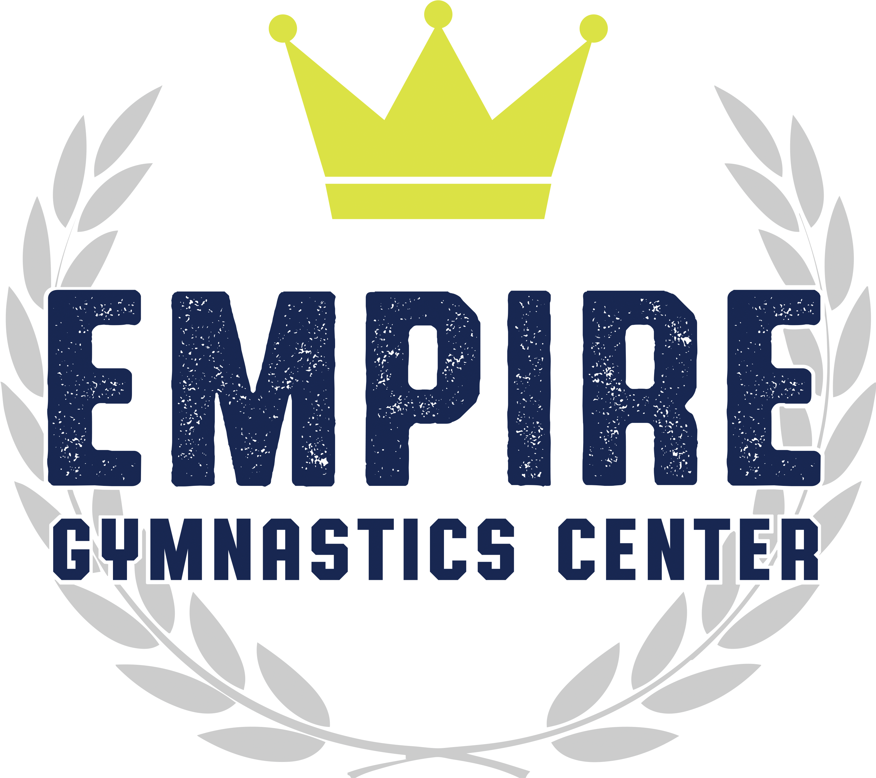 A Logo With A Crown And Laurels