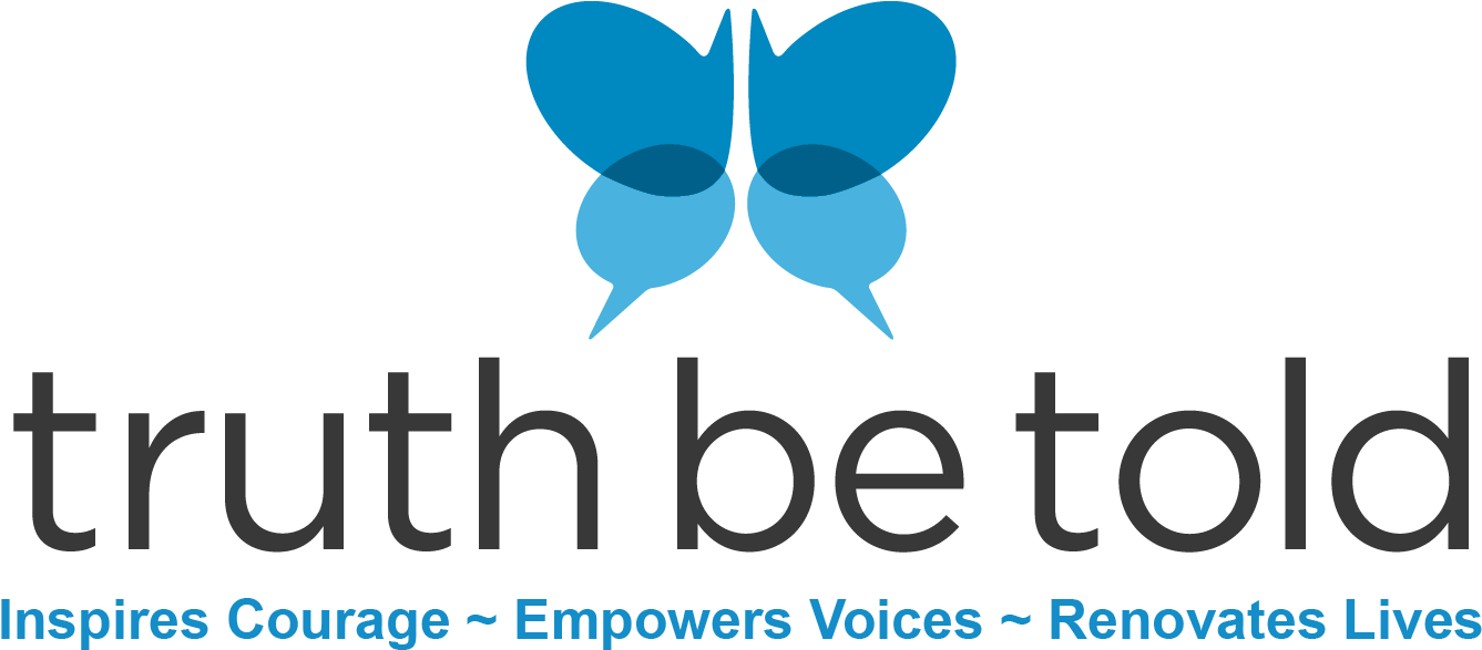 A Logo With Blue Butterflies