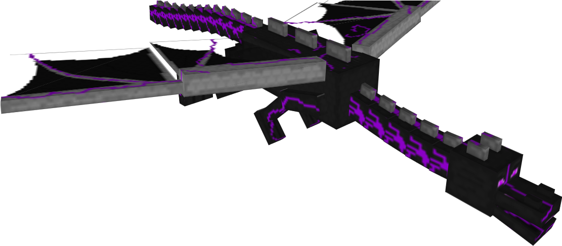 A Black And Purple Dragon