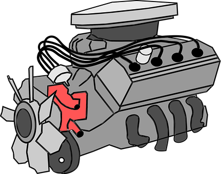 A Cartoon Of A Man Riding A Machine