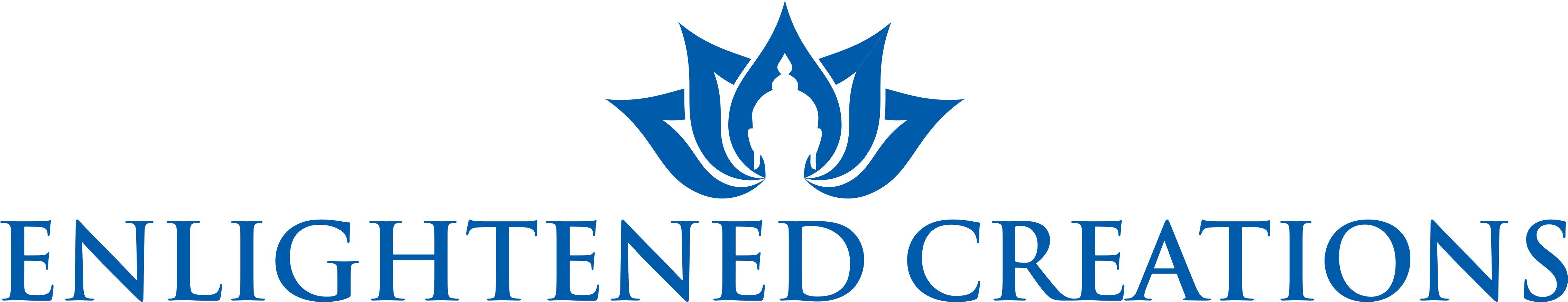 A Blue Logo With A Black Background
