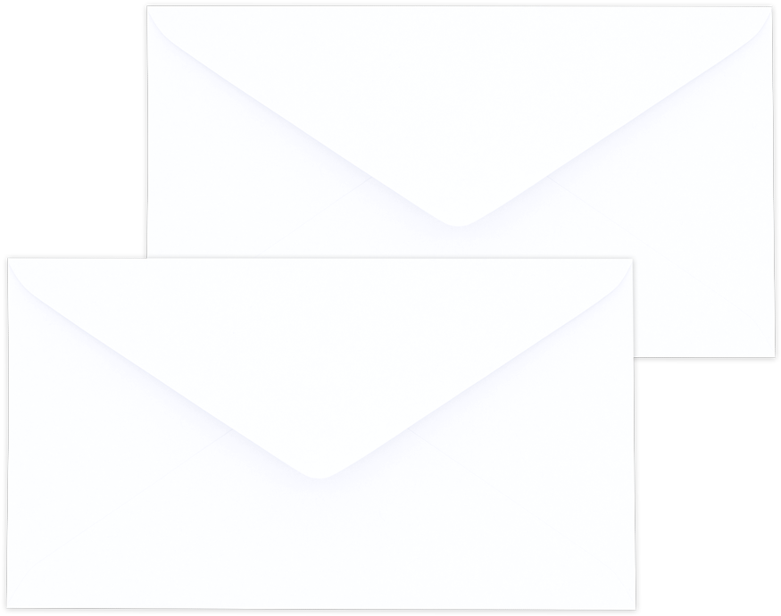 A Group Of White Envelopes