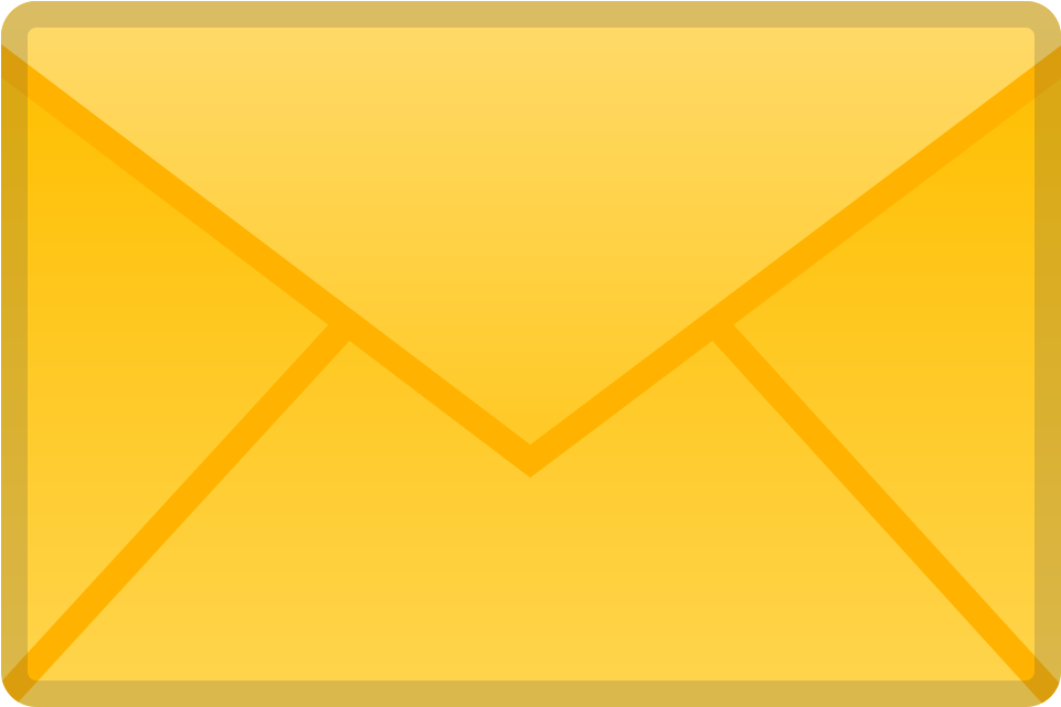 A Yellow Envelope With A Yellow Border