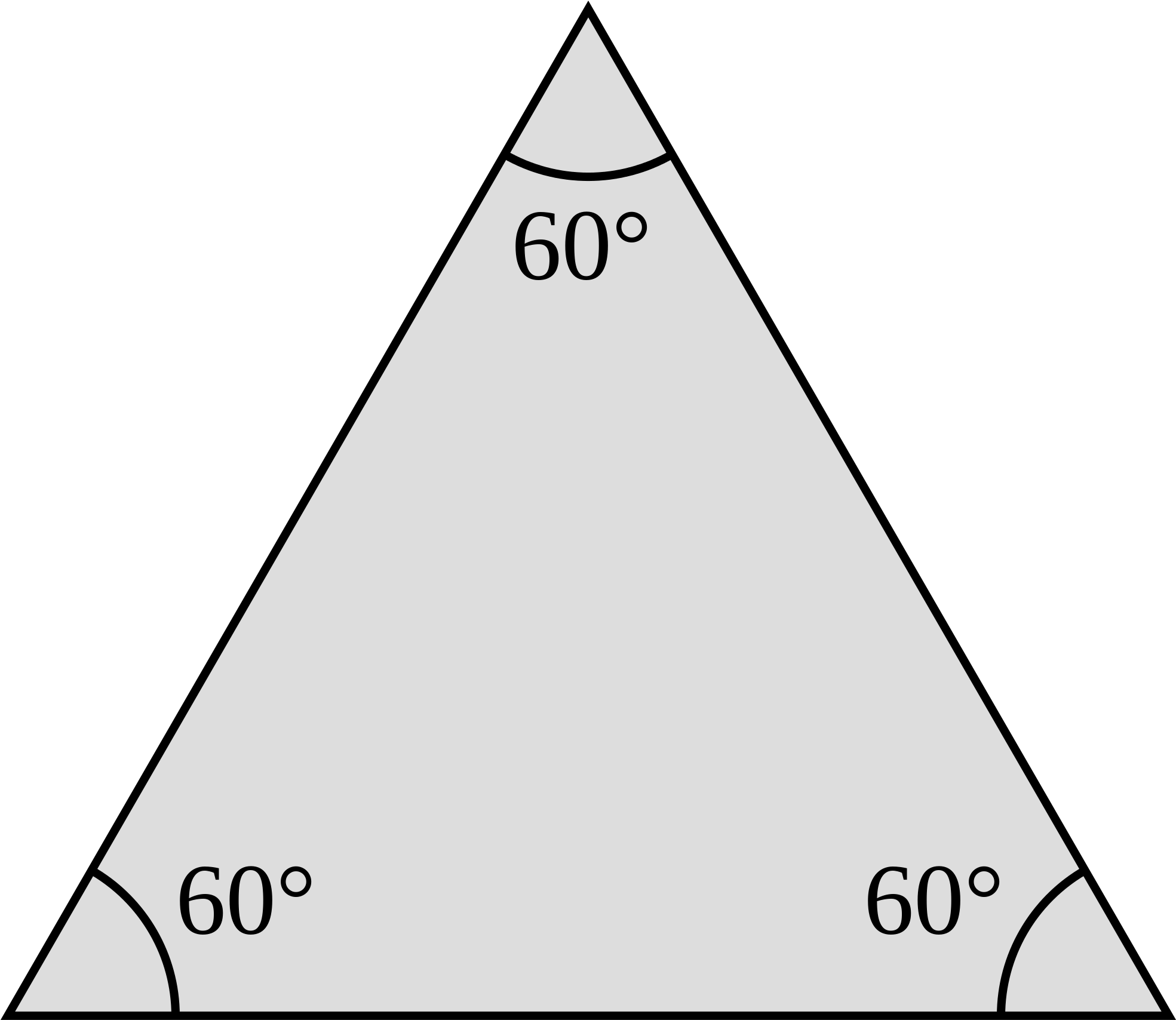 A Triangle With Numbers And A Black Background