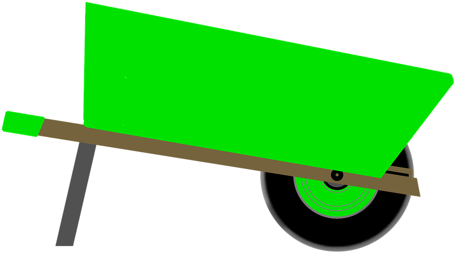 A Green Rectangular Object With A Black Background