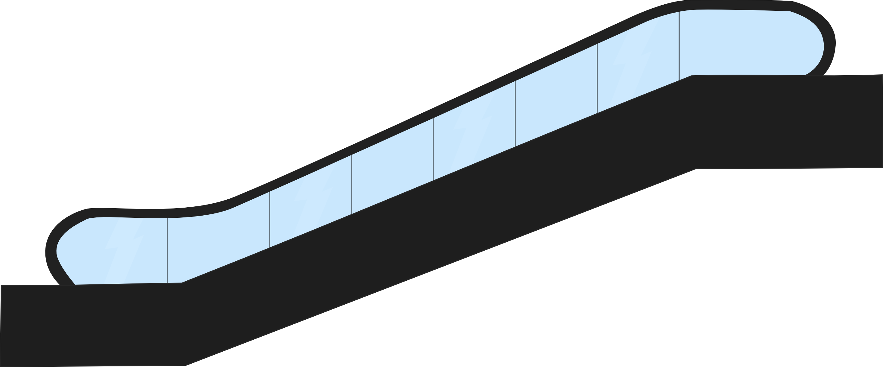 A Black Rectangular Object With Windows