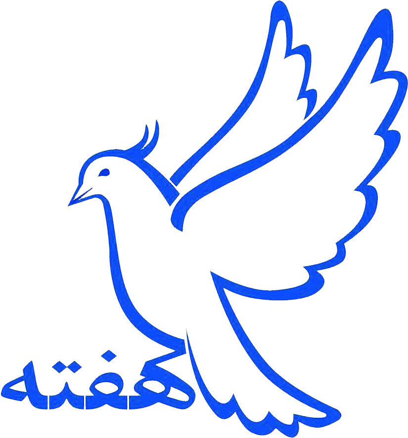 A Blue Bird With Wings Spread