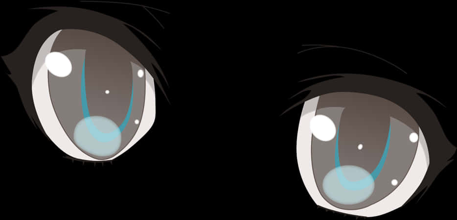 Anime Eyes With Eyebrows