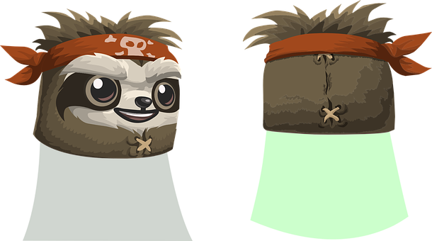 Cartoon Characters Of A Sloth