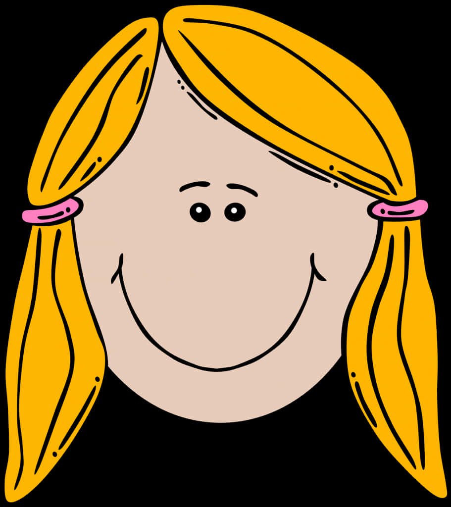 Excited Smiley Face - Clipart Girl Face, Hd Png Download