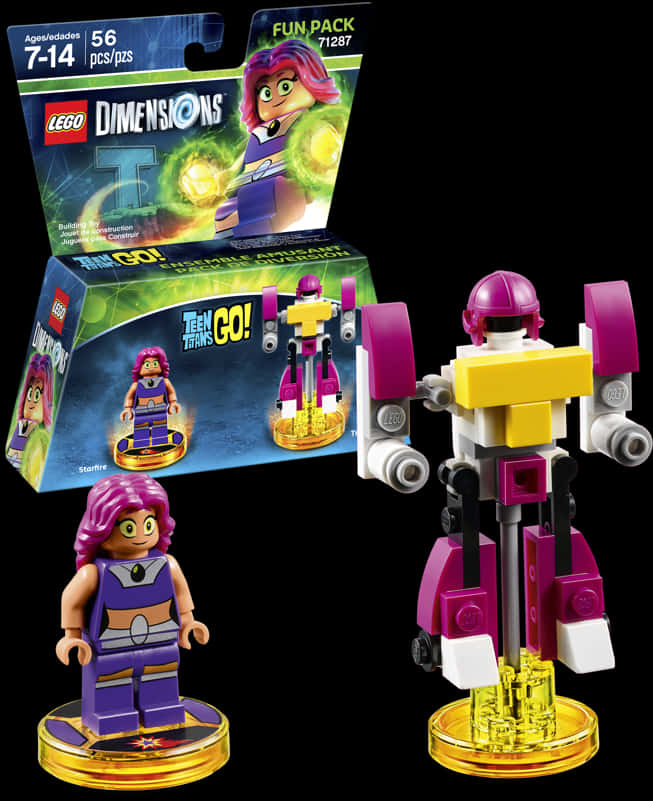 Expansionpack Na Teentitansgo Funpack 71287-1024x1024 - Lego Dimensions Team Titans, Hd Png Download