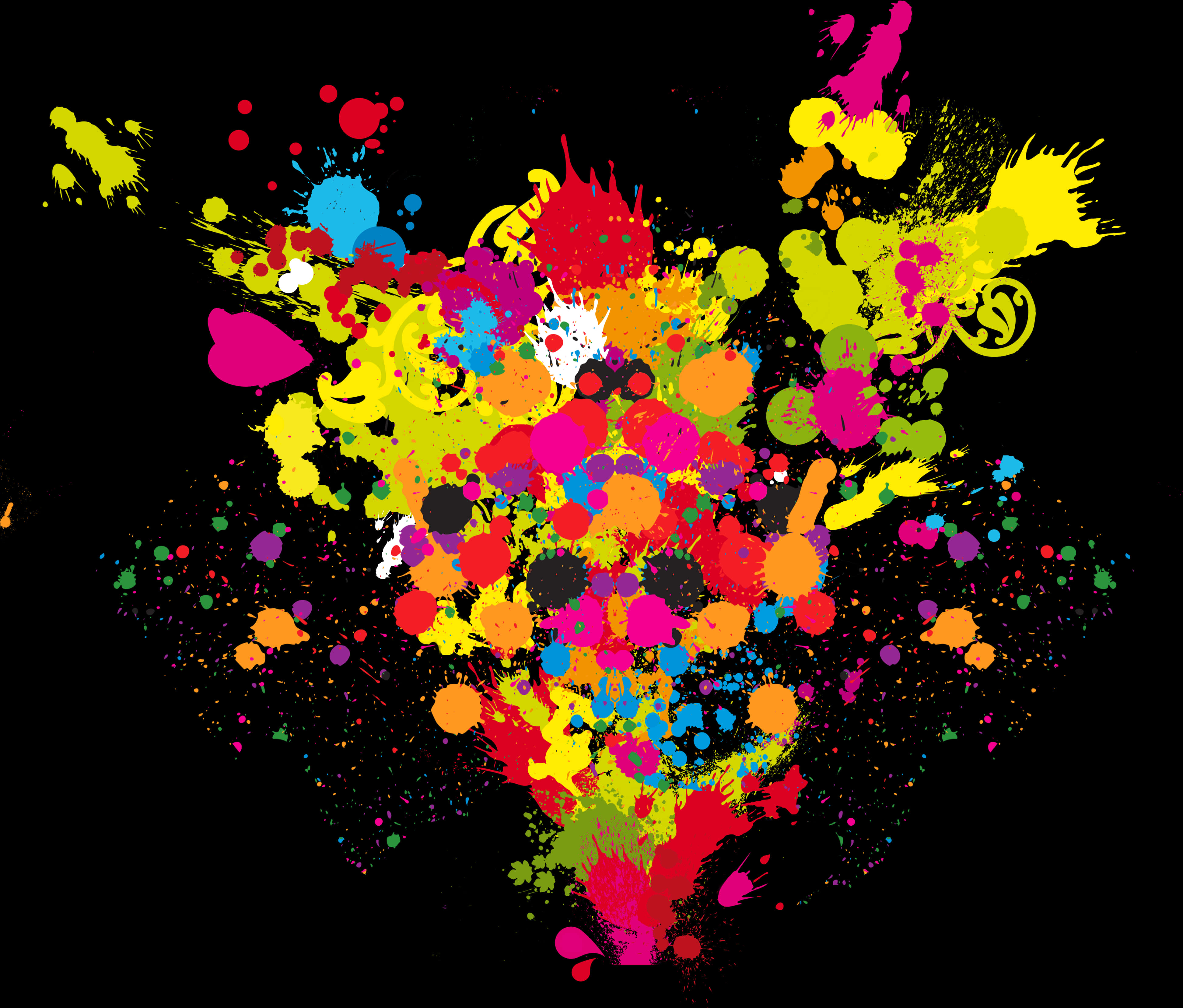 Explosion Of Color By Trekkie - Explosion De Colores Png