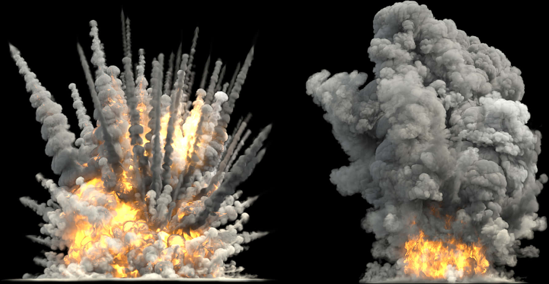 Explosion Png Clipart - Explosion Blast Response Of Composites