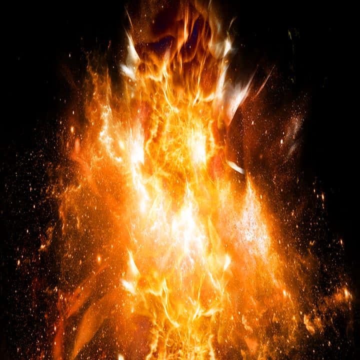 Explosive, Fire, Bomb - Fire Explosion On Transparent Background