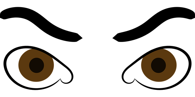 A Black Background With Two Brown Circles