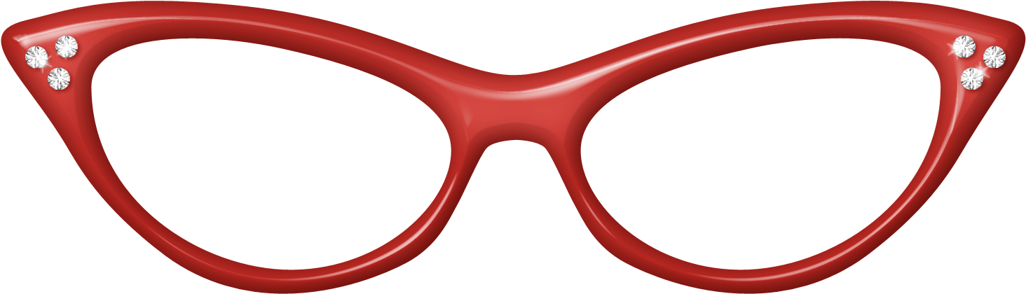 Red Cat Eyeglasses