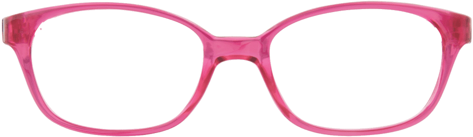 Pink Rims Of Eyeglasses