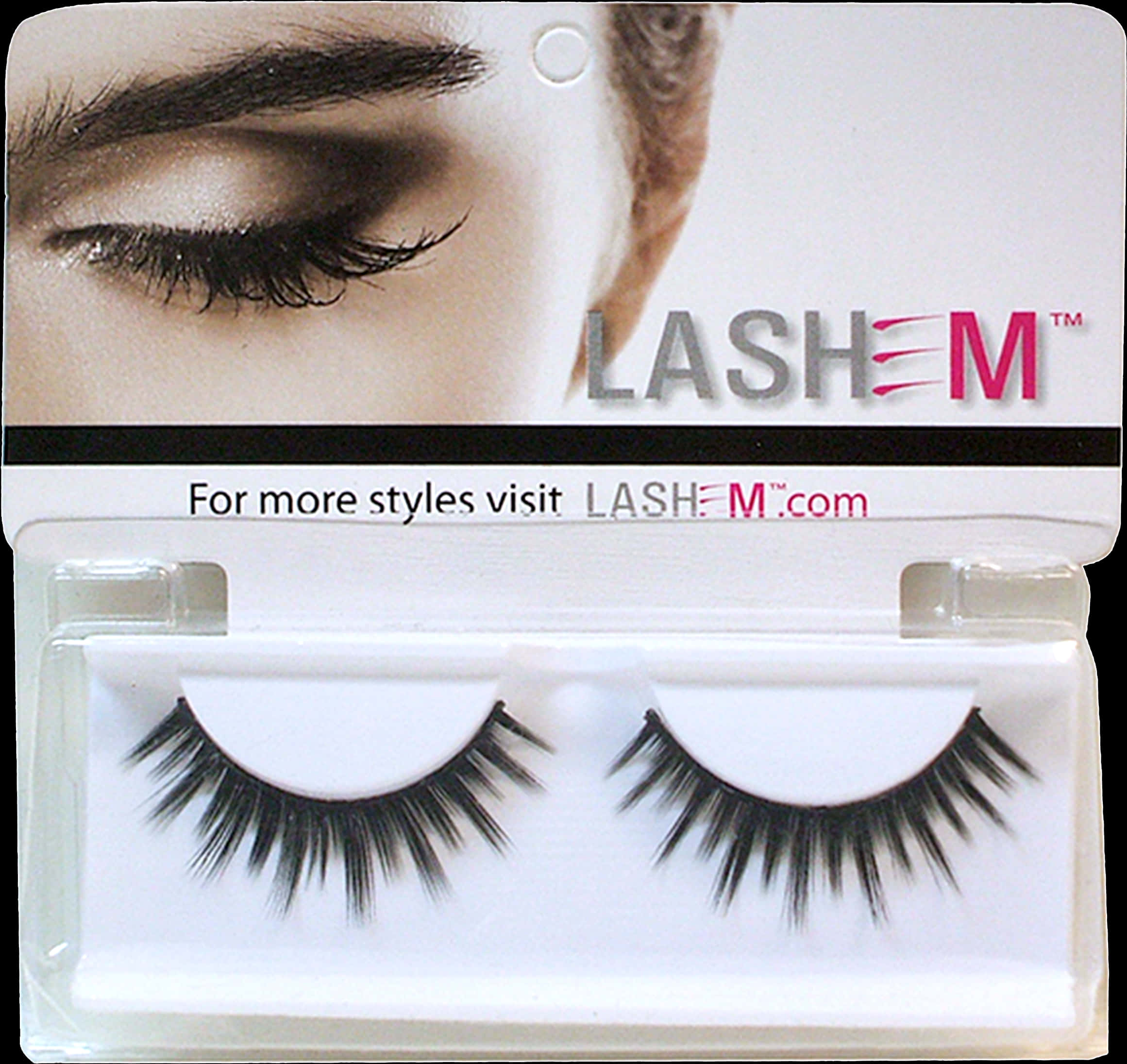A Pair Of False Eyelashes In A Package