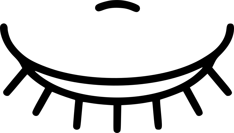 A Black And White Outline Of A Hat