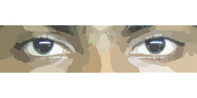 A Close Up Of A Person's Eyes