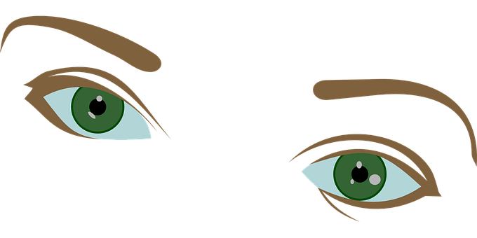 A Close Up Of Eyes