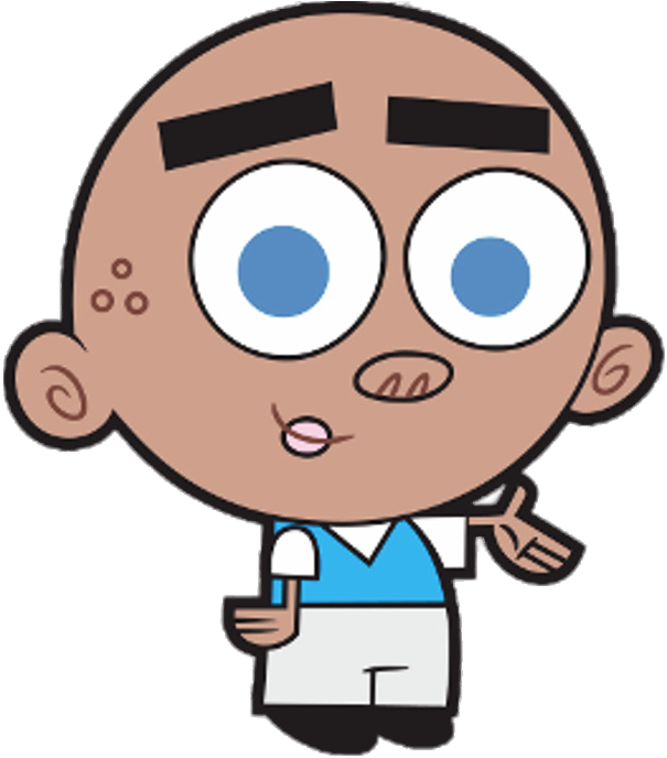 Cartoon Character With Big Eyes