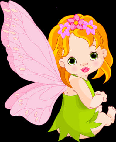 A Cartoon Of A Fairy