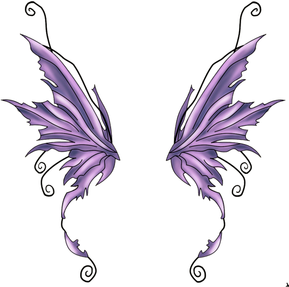A Pair Of Purple Wings