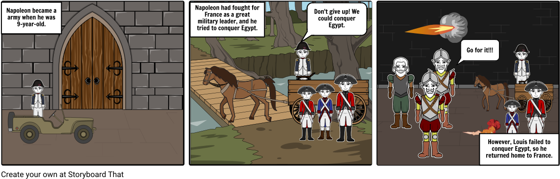 Cartoon Of Soldiers And Horse