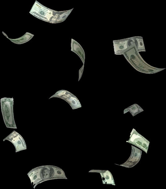 A Close-up Of Money