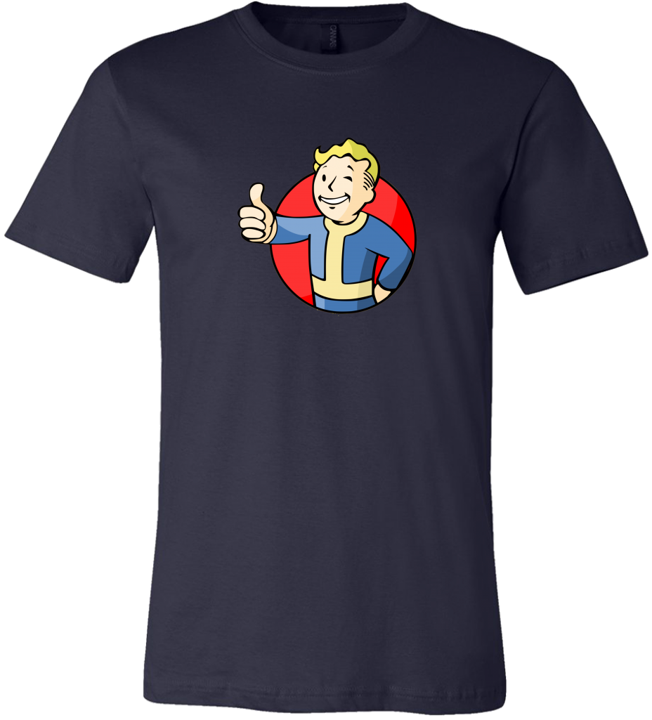 A T-shirt With A Cartoon Character