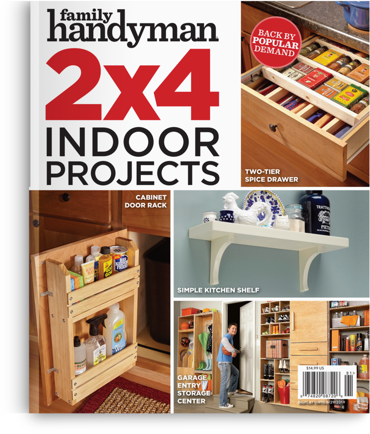 Family Handyman Magazine Handyman Indoor Projects, Hd Png Download